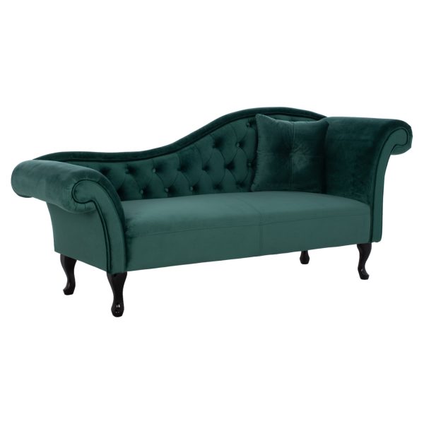 ΑΝΑΚΛΙΝΔΡΟ T.CHESTERFIELD NIOVI HM3008.03 ΚΥΠΑΡΙΣΣΙ ΒΕΛΟΥΔΟ-ΜΑΥΡΑ ΠΟΔΙΑ 187x61x82Υ - HM3008.03