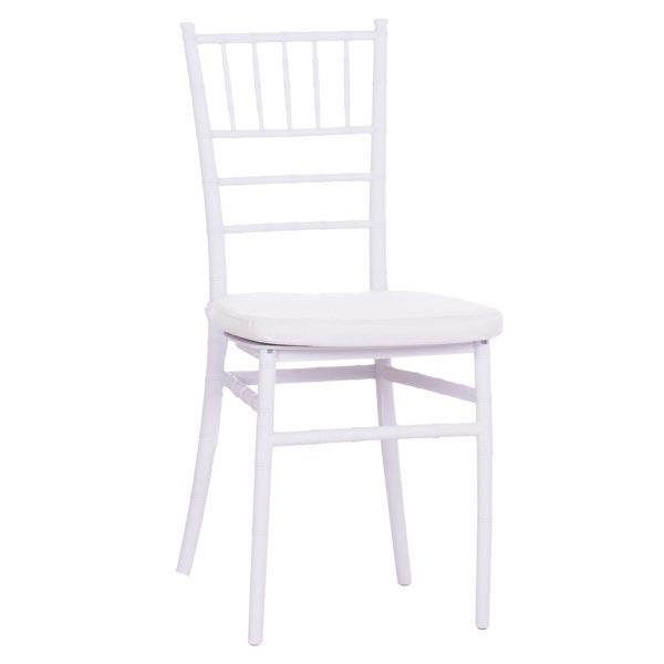 ΚΑΡΕΚΛΑ CATERING TIFFANY ΜΕ ΜΑΞΙΛΑΡΙ HM21104 ΛΕΥΚΟ ΠΟΛΥΠΡΟΠΥΛΕΝΙΟ 39x47x89Yεκ. - HM21104