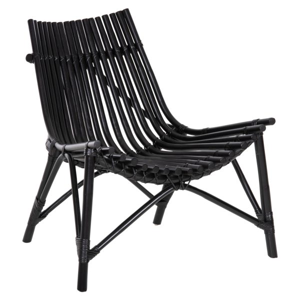 ΚΑΡΕΚΛΑ ΕΞΩΤ.ΧΩΡΟΥ CELLION HM9812.02 ΡΑΒΔΟΙ RATTAN ΣΕ ΜΑΥΡΟ ΧΡΩΜΑ 76x72x83Υεκ. - HM9812.02