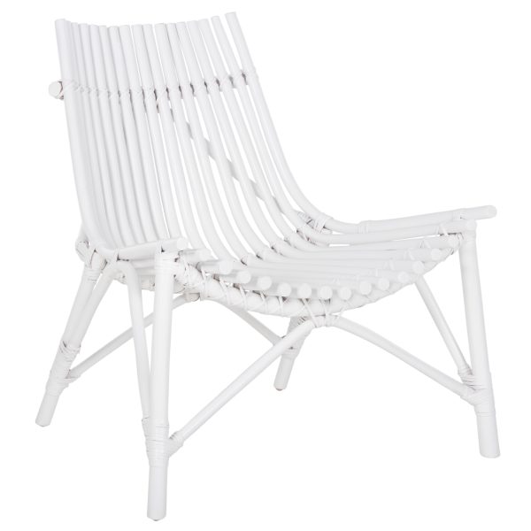 ΚΑΡΕΚΛΑ ΕΞΩΤ.ΧΩΡΟΥ CELLION HM9812.03 ΡΑΒΔΟΙ RATTAN ΣΕ ΛΕΥΚΟ ΧΡΩΜΑ 76x72x83Υεκ. - HM9812.03