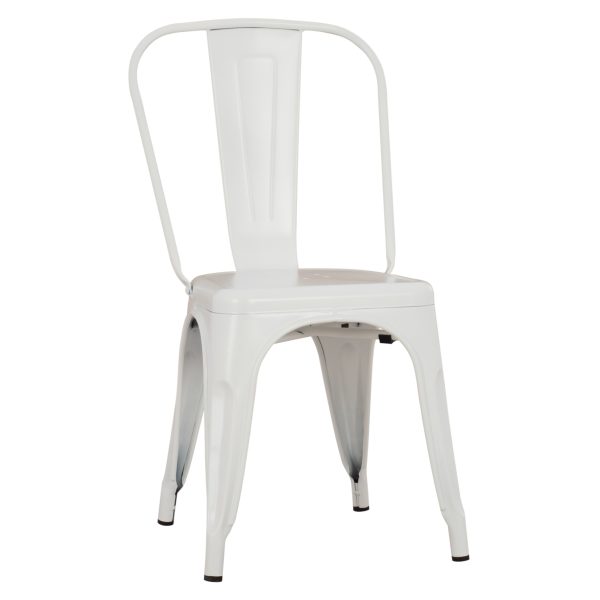 ΚΑΡΕΚΛΑ ΜΕΤΑΛΛΙΚΗ MELITA-PRO HM8641.41 ΛΕΥΚΟ ΜΑΤ 44x47x84.5Υεκ. - HM8641.41