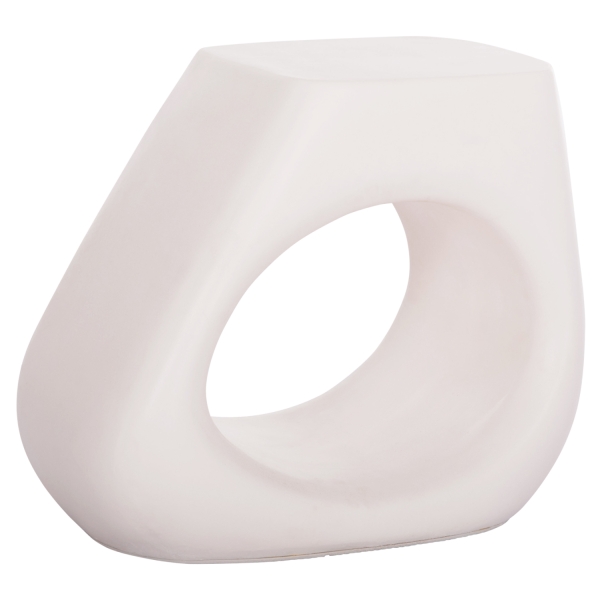 ΣΚΑΜΠΟ ΣΑΛΟΝΙΟΥ LANS HM4691.02 FIBER CEMENT ΣΕ ΛΕΥΚΟ--55x30x46Υεκ. - HM4691.02
