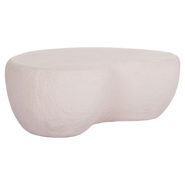 ΤΡΑΠΕΖΙ ΣΑΛΟΝΙΟΥ GERSON HM18151.02L FIBER CEMENT ΣΕ ΛΕΥΚΟ--122x78,5x40Υεκ. - HM18151.02L