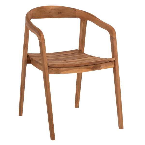 ΠΟΛΥΘΡΟΝΑ DEUS HM9621 ΞΥΛΟ TEAK 54x56x76Yεκ. - HM9621