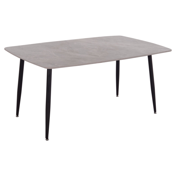 ΤΡΑΠΕΖΙ RAVEN HM18150.13 ΚΕΡΑΜΙΚΟ TOP ΜΕ ΟΨΗ ΓΚΡΙ ΜΑΡΜΑΡΟ 160x80x74Υεκ. - HM18150.13