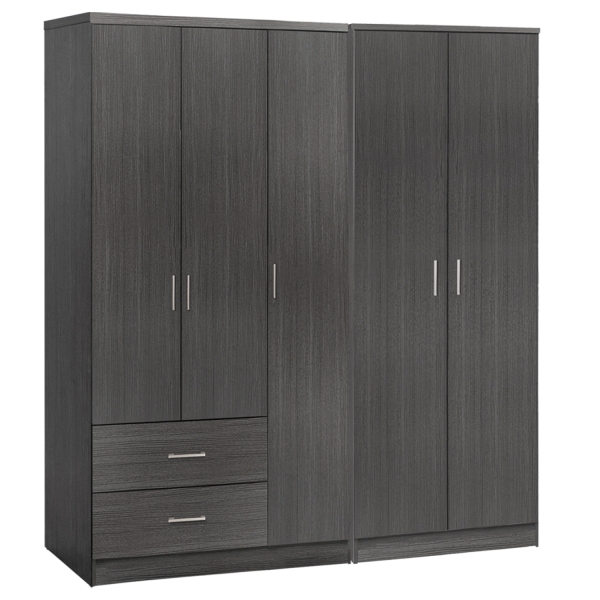 ΝΤΟΥΛΑΠΑ 5ΦΥΛΛΗ CAESAR HM21234.01 ΜΕΛΑΜΙΝΗ ΧΡΩΜΑ ZEBRANO 150x42.5x181Υεκ - HM21234.01