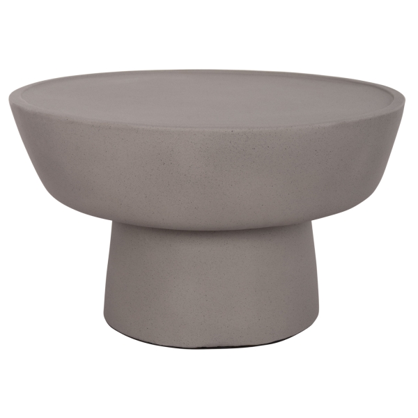 ΤΡΑΠΕΖΙ ΣΑΛΟΝΙΟΥ PIRSON HM18155.03 FIBER CEMENT ΣΕ ΓΚΡΙ--Φ60x36Υεκ. - HM18155.03