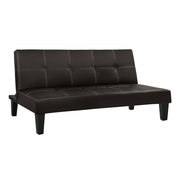 ΚΑΝΑΠΕΣ ΚΡΕΒΑΤΙ 3Θ HM3002.04 ΚΑΦΕ PU ΜΕ ΓΑΖΙΑ 186x90x82 - HM3002.04