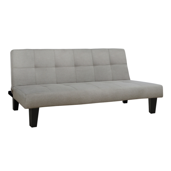 ΚΑΝΑΠΕΣ ΚΡΕΒΑΤΙ ODESSA HM3000.01 ΥΦΑΣΜΑ ΜΠΕΖ 179x80x79 εκ. - HM3000.01