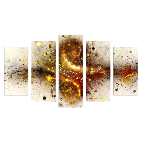 ΠΕΝΤΑΠΤΥΧΟΣ ΠΙΝΑΚΑΣ MDF EXPLOSION HM7206.07 100X60x0,3 εκ. - HM7206.07