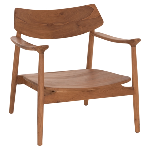 ΠΟΛΥΘΡΟΝΑ LOUNGE RANGER HM18255.01 ΞΥΛΟ TEAK ΣΕ ΦΥΣΙΚΟ 70x73x73Υεκ. - HM18255.01