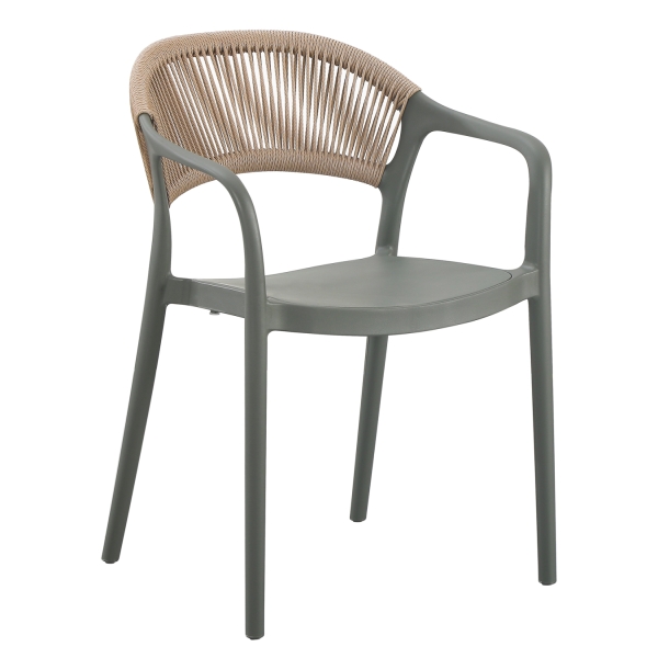 ΠΟΛΥΘΡΟΝΑ ΠΟΛΥΠΡΟΠΥΛΕΝΙΟΥ EVA HM6155.05 OLIVE GREEN--P.P. ΜΠΕΖ ΣΧΟΙΝΙ 56,5x53x80Υεκ. - HM6155.05